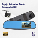 Espejo Retrovisor Con Doble Cámara DVR